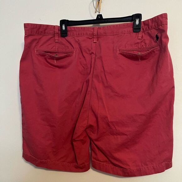 Men's Red Casual Shorts - Picture 4 of 4